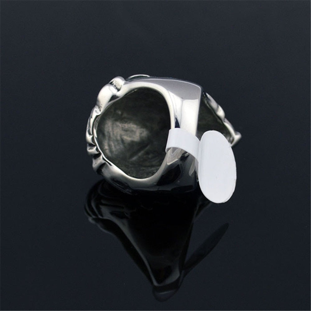 Fashion Trend Of Titanium Steel Jewelry Jewelry Alternative Lion Head Animal Ring Burst Models RD185