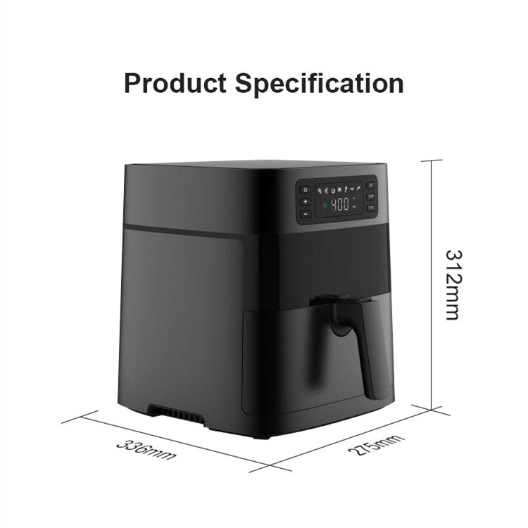 JoooDeee Air Fryer Oven 5.8-Quarts Digital Touch Screen