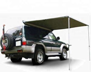 Trustmade 6'*6' Car Side Awning Rooftop Pull Out Tent Shelter Black