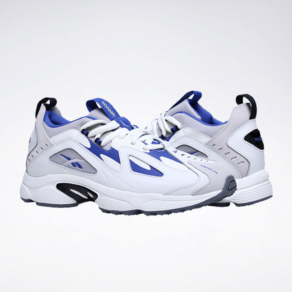 Reebok锐步新品DMX SERIES 1200 男女情侣款低帮老爹鞋休闲鞋运动鞋经典款 DV9226-白色/蓝 36.5