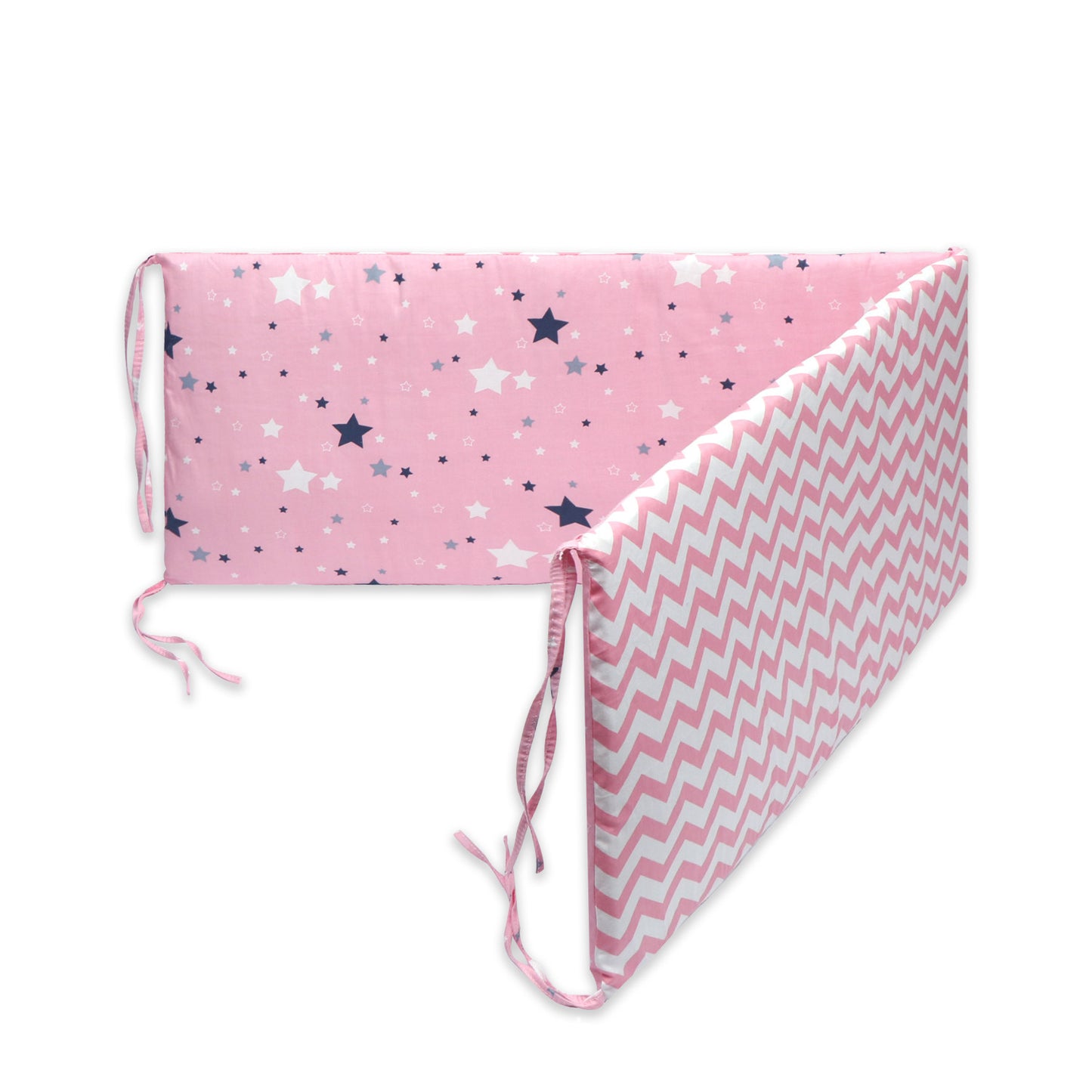 Baby Nursery Nordic Stars Design Baby Bed Thicken Bumper One-piece Crib Around Cushion Cot Protector Pillows Newborns Room Decor