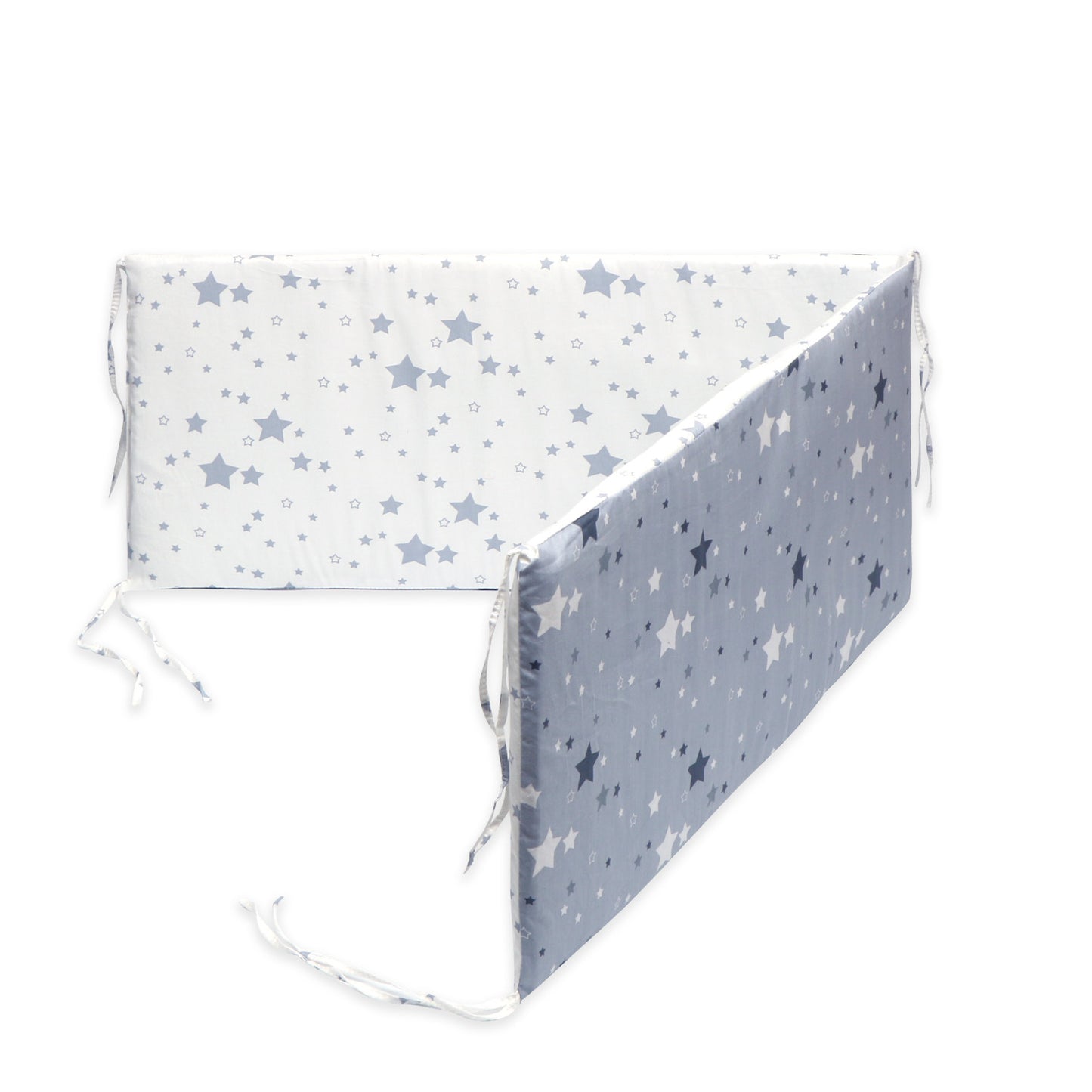 Baby Nursery Nordic Stars Design Baby Bed Thicken Bumper One-piece Crib Around Cushion Cot Protector Pillows Newborns Room Decor