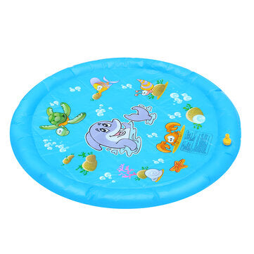 Inflatable Spray Water Cushion Summer Kids Play Water Mat Lawn Games Pad Sprinkler Play Toys Outdoor Tub Swiming Pool
