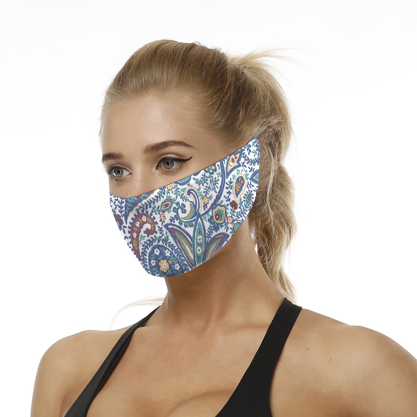 Women's Yoga Running Headbands Sports Workout Hair Bands Floral BXHF035