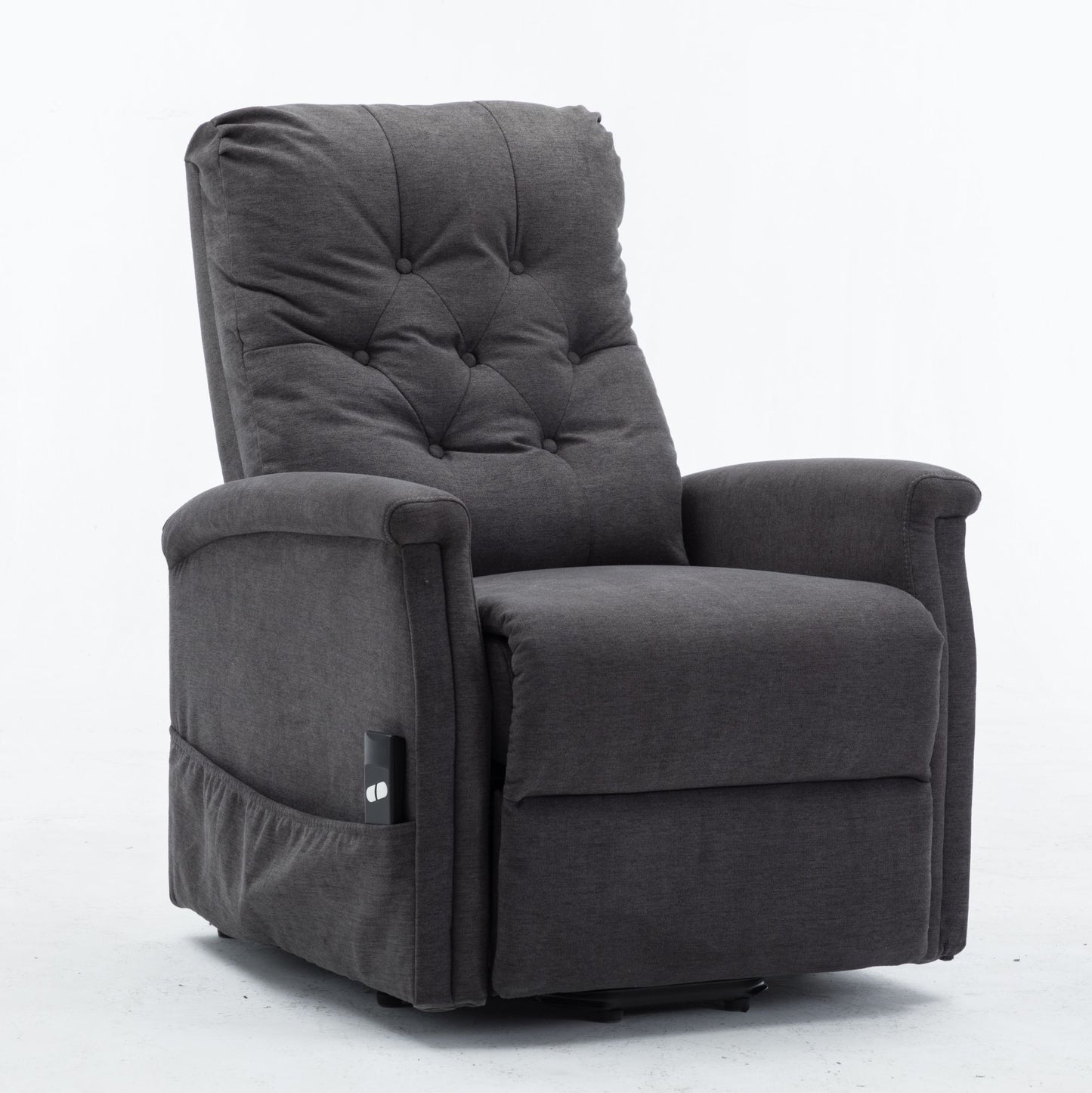 Power Lift Recliner Chair Comfortable Fabric Lifting Recliner for Elderly Single Modern Sofa Chair for Living Room&Bedroom--Support Pickup