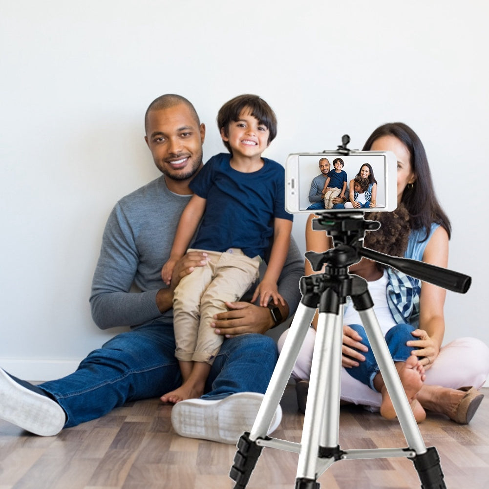 Free shipping Flexible Portable Aluminum Tripod Stand With Bag For Canon Nikon DSLR Camera New YJ