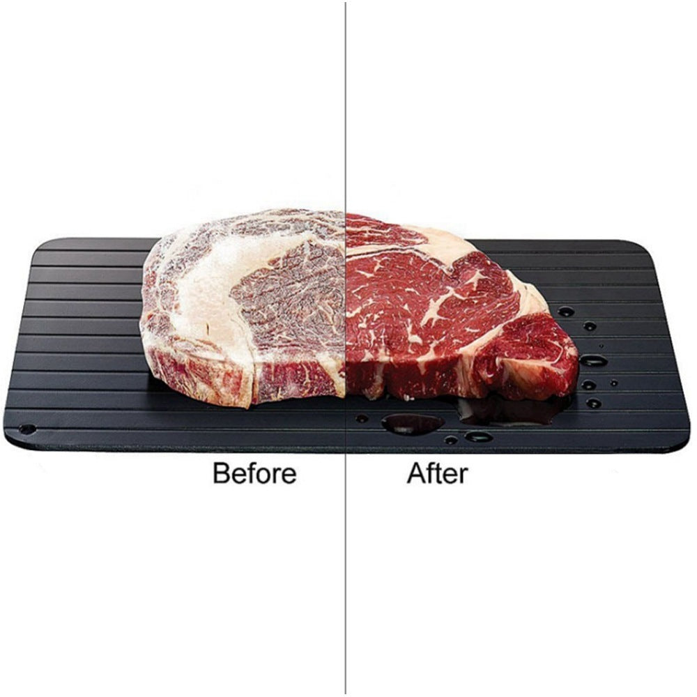 Free shipping  expected to be delivered on March 7th Free shipping Meat Thawing Board,Eco Friendly Defrost,Food Safe Aluminum,Fast Fresh Healthy