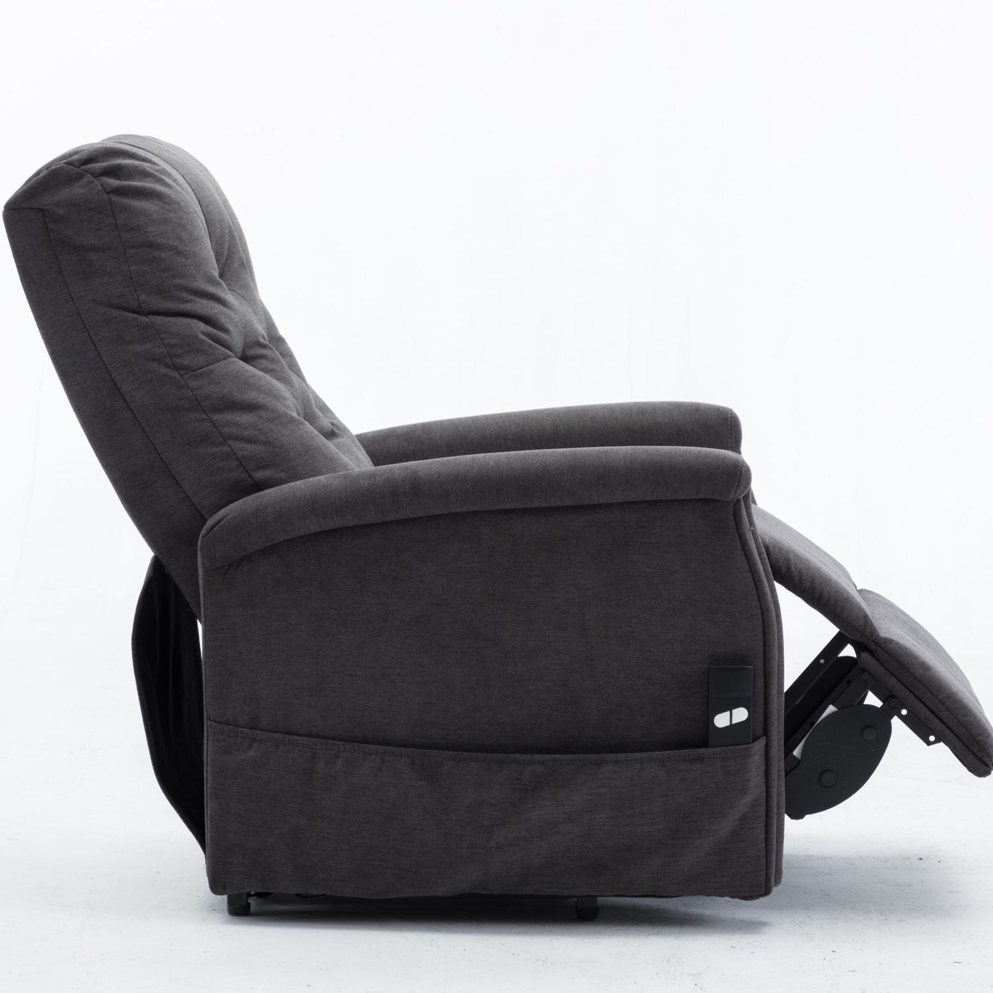 Power Lift Recliner Chair Comfortable Fabric Lifting Recliner for Elderly Single Modern Sofa Chair for Living Room&Bedroom--Support Pickup