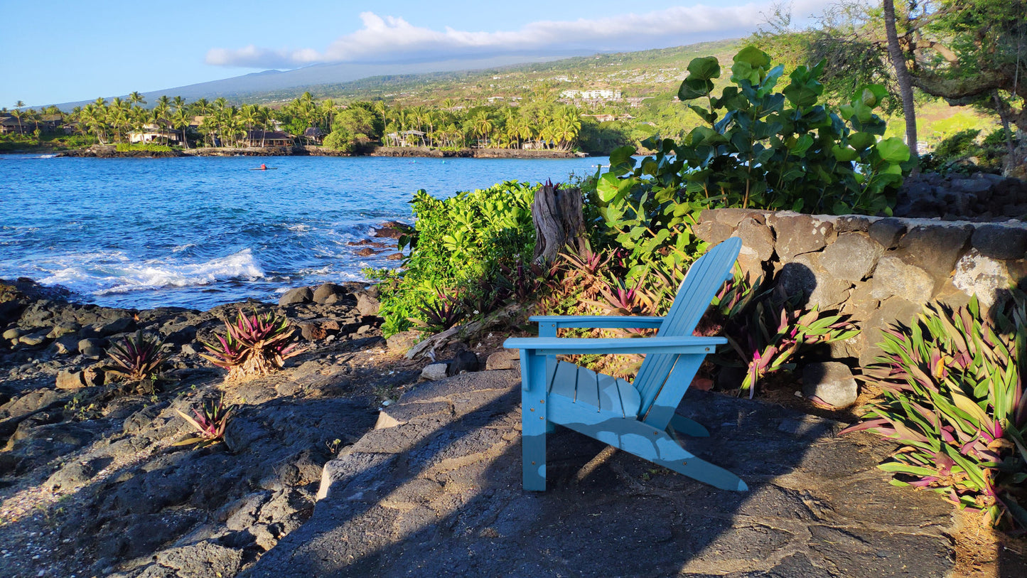 HDPE Resin Wood Adirondack Chair