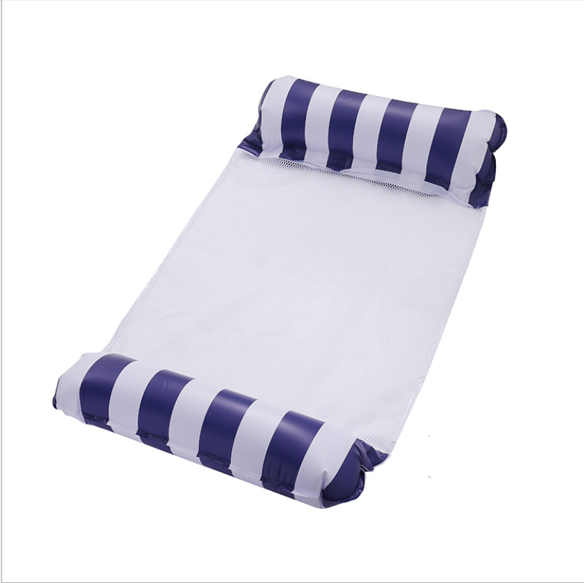 Premium Swimming Pool Float Hammock, Multi-Purpose Inflatable Hammock,Water Hammock Lounge(red,blue,orange)