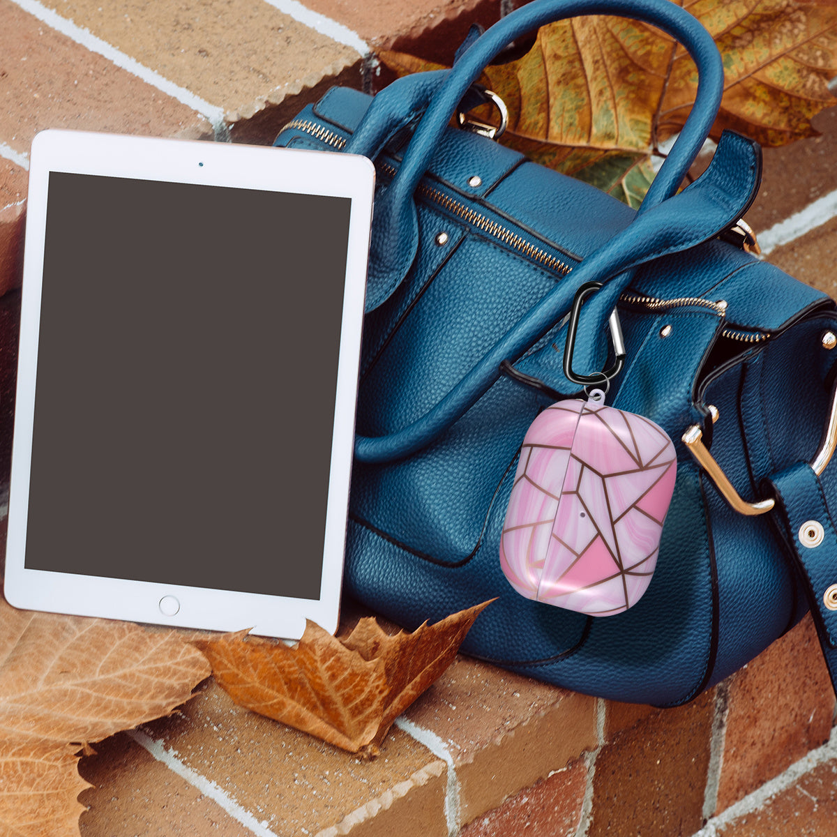 Airpods Pro Case Cover with Sunflower Skin,OLEBAND Cute Hard Protective Shockproof Accessory with Keychain for Men Women and Girls,Compatible for Apple Airpods Pro 3 Charging Case Front LED Visible