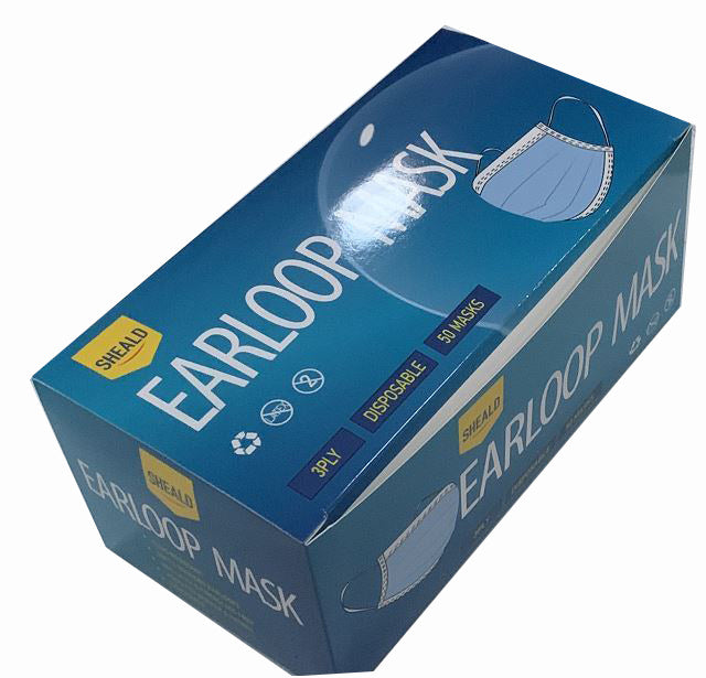 3- Layer Disposall Mask  50 pieces/Box