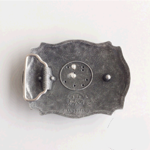 123Western Zinc alloy Leather Belt Buckle Cowboy Letter T shape Pattern