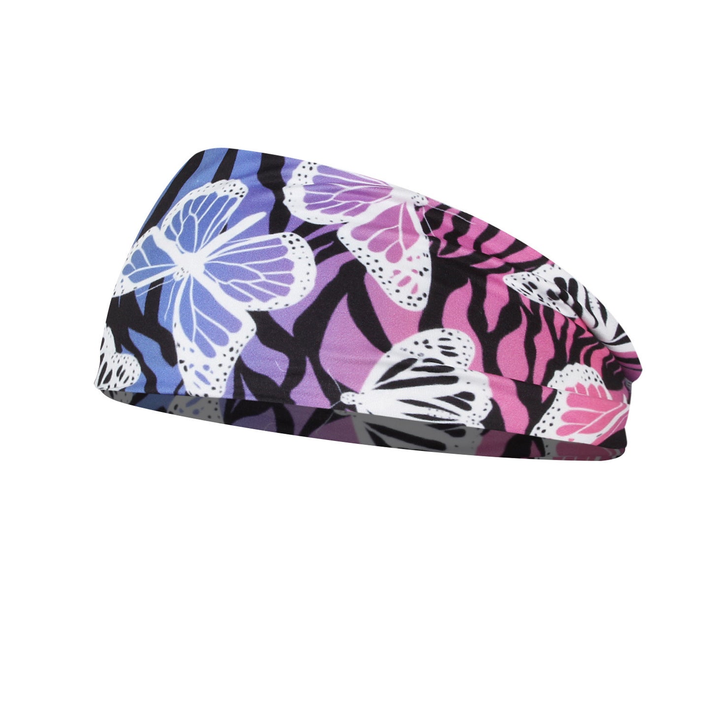 Women's Yoga Running Headbands Sports Workout Hair Bands Floral BXHF035