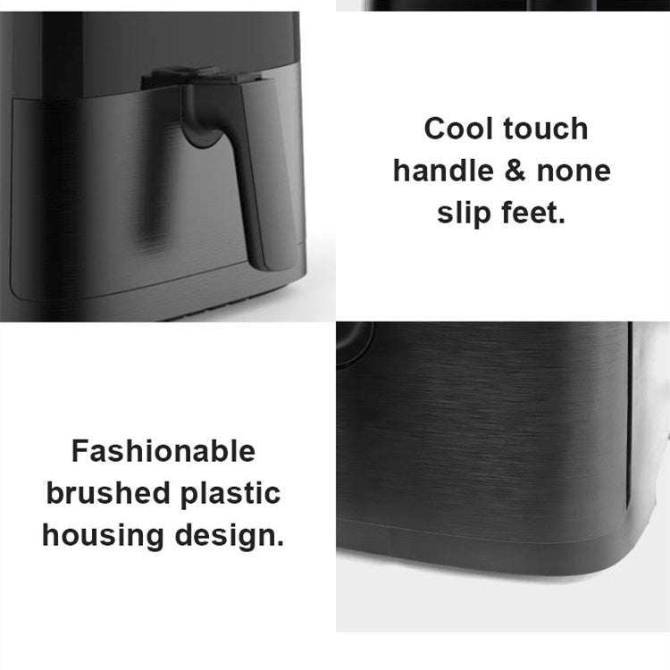 JoooDeee Air Fryer Oven 5.8-Quarts Digital Touch Screen