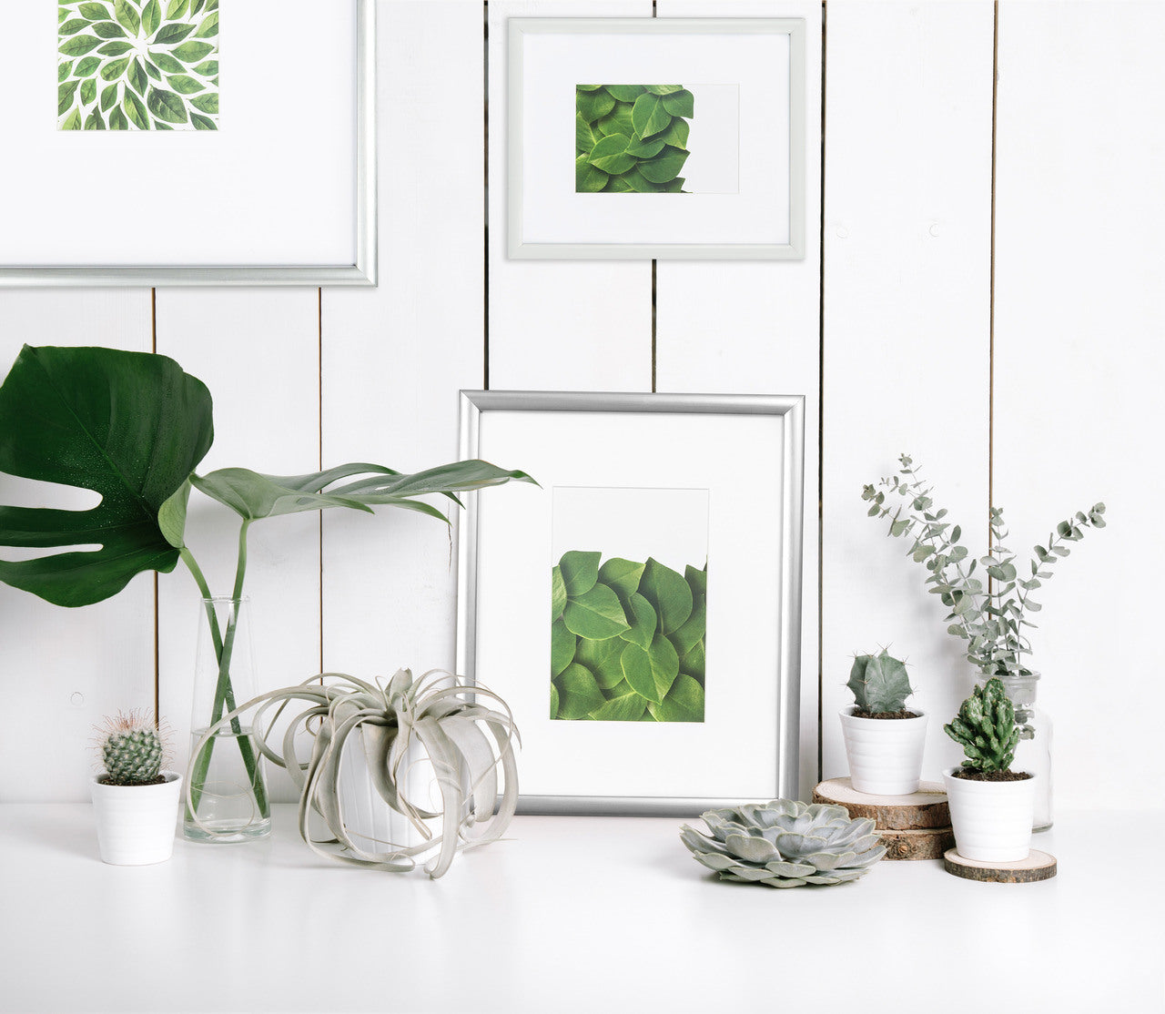 KAYAN- Set of 2 11x11 Photo Frame- Gold