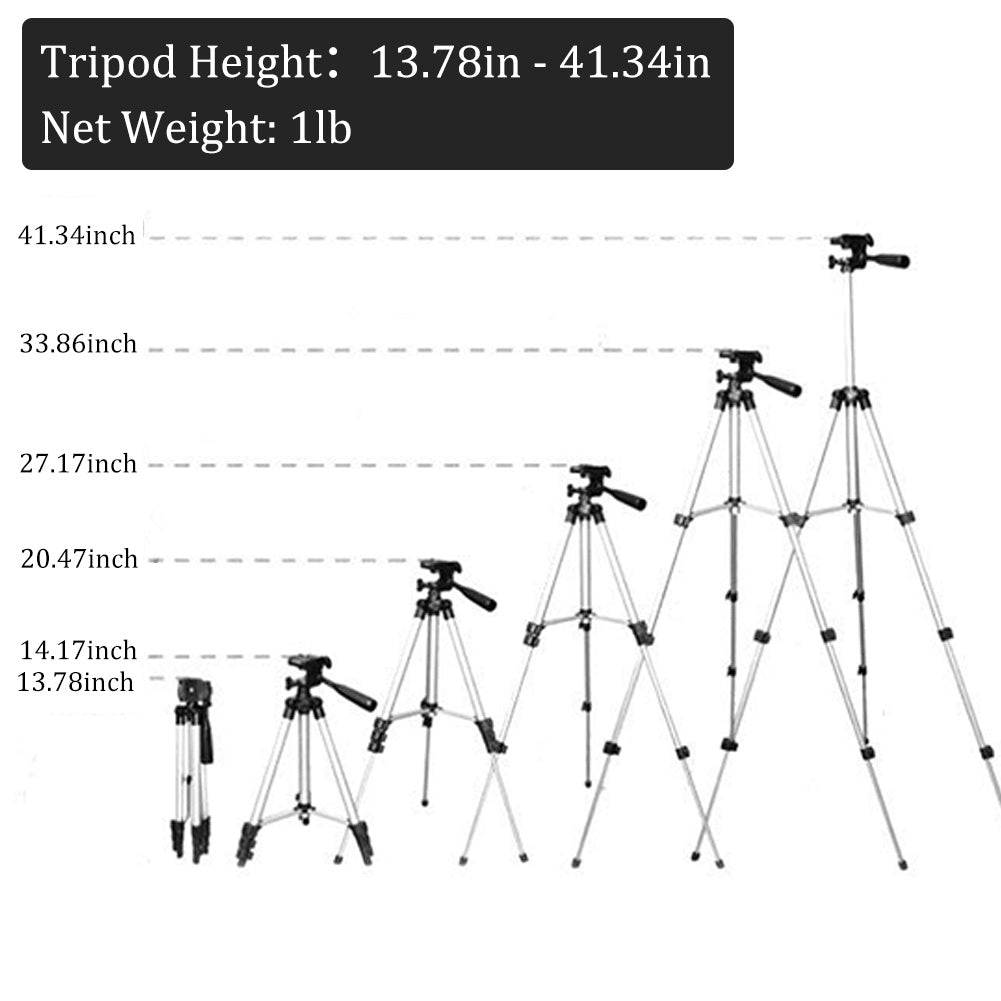 Free shipping Flexible Portable Aluminum Tripod Stand With Bag For Canon Nikon DSLR Camera New YJ