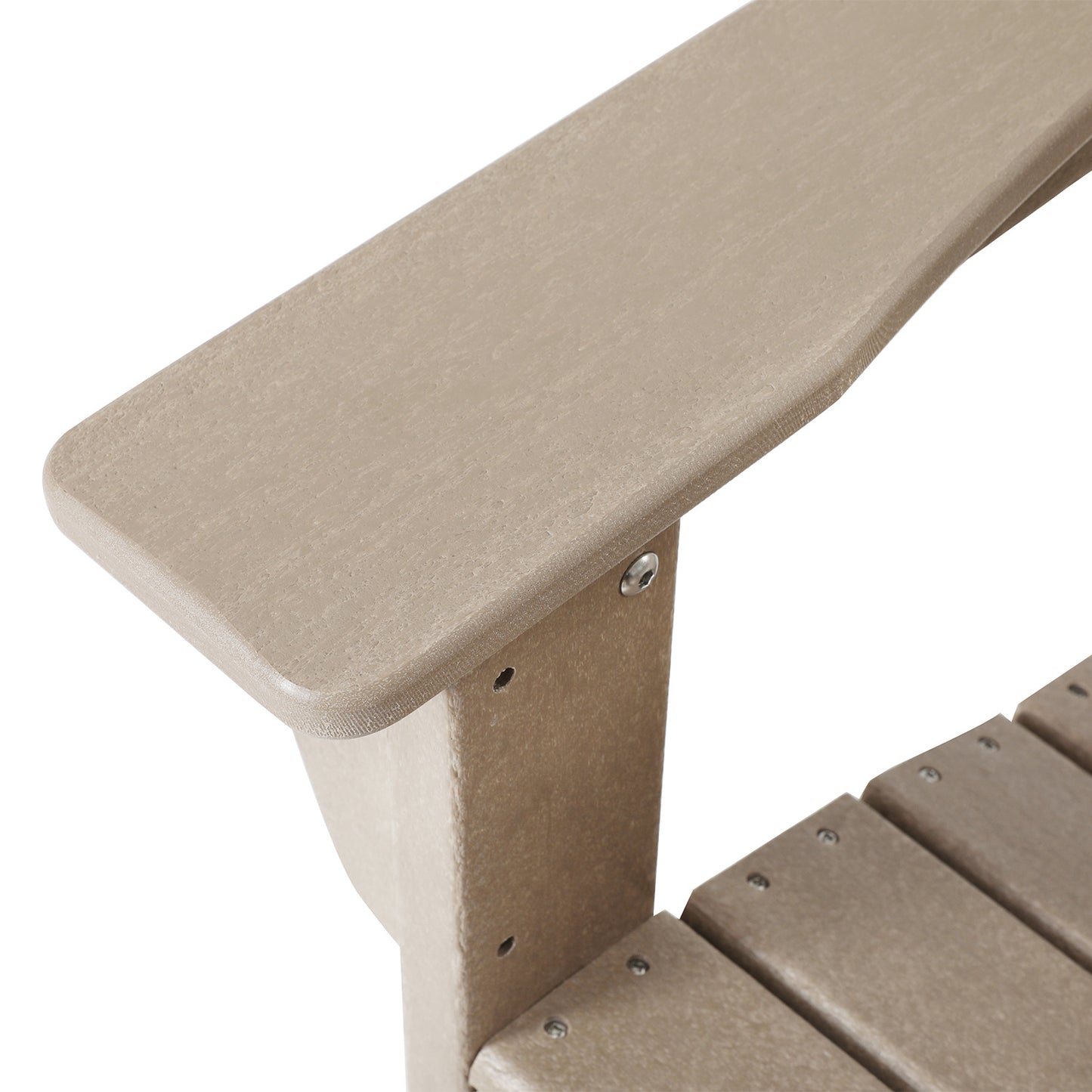 HDPE Resin Wood Adirondack Chair