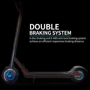 Electric Scooter - 350W Motor 8.5" Solid Tires Step Fold, Adult Electric Scooter for Commute and Travel