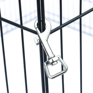 24"  30'' Tall Wire Fence Pet Dog Cat Folding Exercise Yard 8 Panel Metal Play Pen