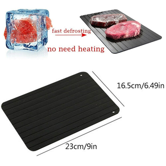Free shipping  expected to be delivered on March 7th Free shipping Meat Thawing Board,Eco Friendly Defrost,Food Safe Aluminum,Fast Fresh Healthy