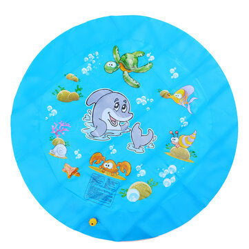 Inflatable Spray Water Cushion Summer Kids Play Water Mat Lawn Games Pad Sprinkler Play Toys Outdoor Tub Swiming Pool