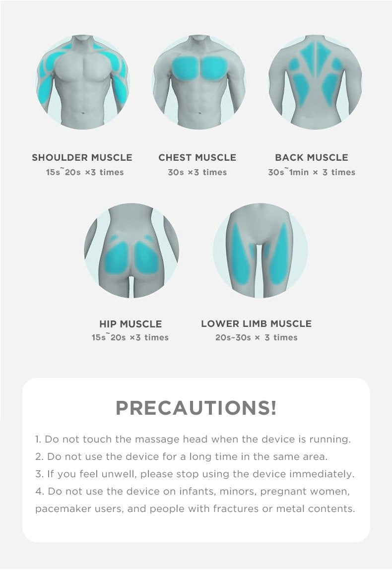 BOOSTER M2 Muscle Massage Gun AI-Hit Neck Muscle Massager Pain Therapy for Body Massage Relaxation Pain Relief