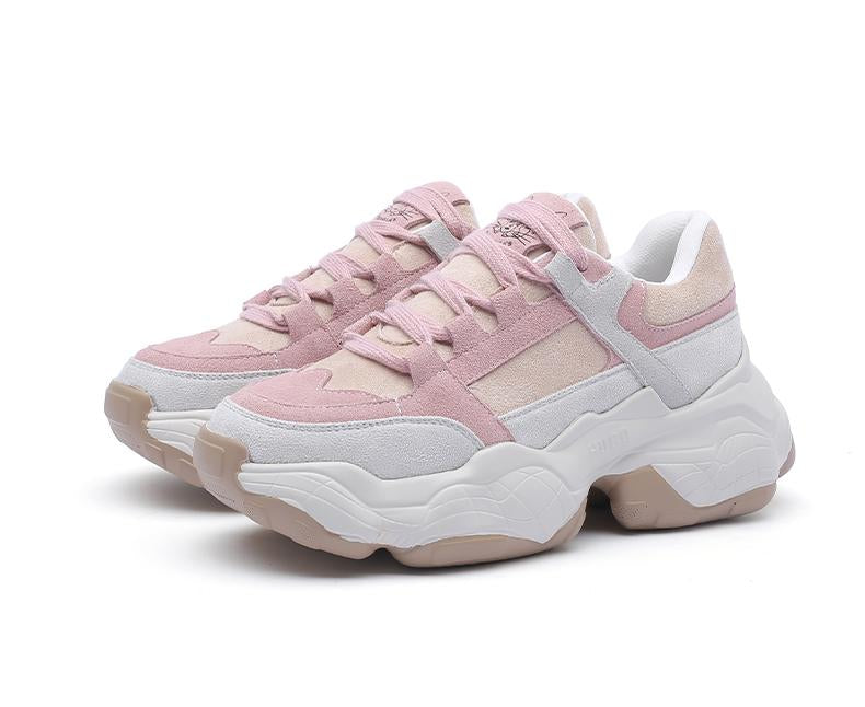 Smile Circle Women Sneakers Breathable Shoes 2019 spring new Flat Platform shoes girl Thick bottom Outdoor Ladies shoes