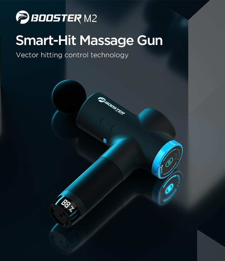 BOOSTER M2 Muscle Massage Gun AI-Hit Neck Muscle Massager Pain Therapy for Body Massage Relaxation Pain Relief