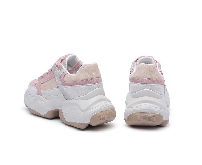 Smile Circle Women Sneakers Breathable Shoes 2019 spring new Flat Platform shoes girl Thick bottom Outdoor Ladies shoes
