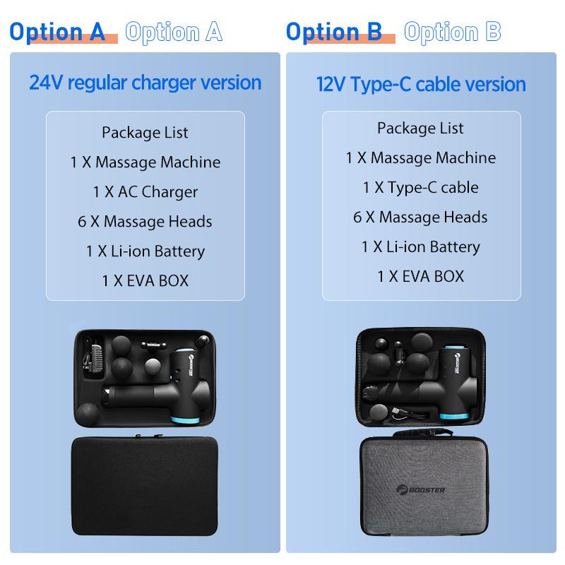 BOOSTER M2 Muscle Massage Gun AI-Hit Neck Muscle Massager Pain Therapy for Body Massage Relaxation Pain Relief