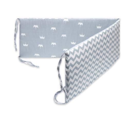 Baby Nursery Nordic Stars Design Baby Bed Thicken Bumper One-piece Crib Around Cushion Cot Protector Pillows Newborns Room Decor