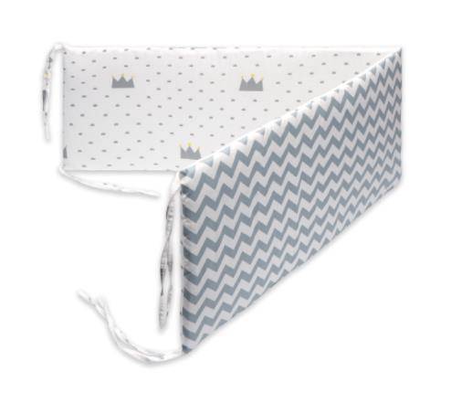 Baby Nursery Nordic Stars Design Baby Bed Thicken Bumper One-piece Crib Around Cushion Cot Protector Pillows Newborns Room Decor