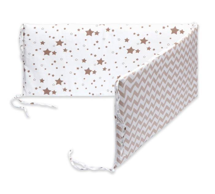 Baby Nursery Nordic Stars Design Baby Bed Thicken Bumper One-piece Crib Around Cushion Cot Protector Pillows Newborns Room Decor